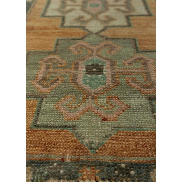 Turkish Turkish Mini Rug Oriental Hand Knotted Vintage Rug 1'6" x 3'1" #21235 For Sale - Image 3 of 8