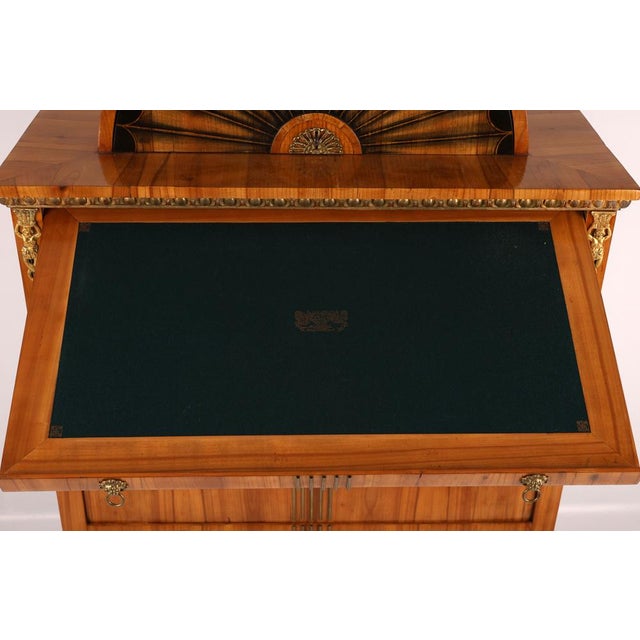 Lyra Cherry Tree Secretary, Vienna, 1815 For Sale - Image 10 of 18