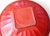 Vintage Mid Century Modern Tangerine Orange Glass Paneled Mixing Bowl, 1950s For Sale - Image 4 of 5
