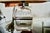 Beautiful crystal lamp from the famous French art house DAUM in Nancy, in perfect condition with its original lampshade...