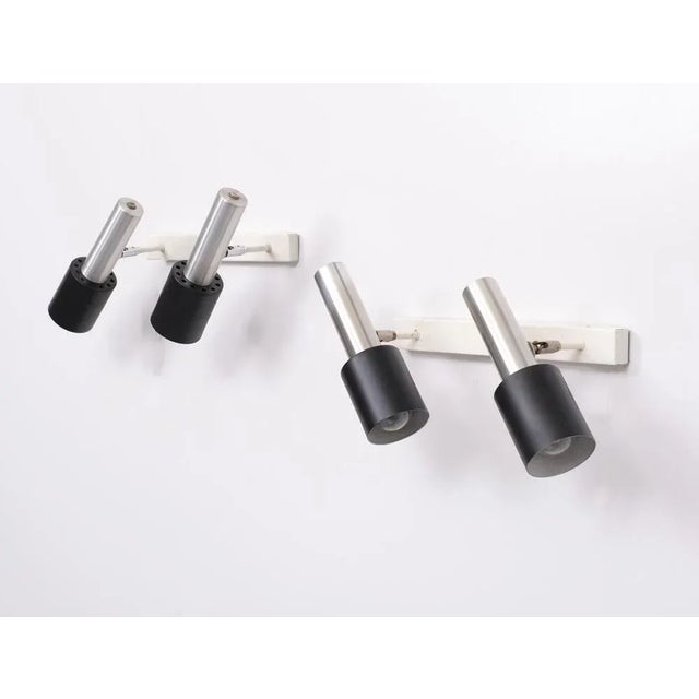 Mid-Century Modern Dutch Wall Lamps, 1965, Set of 2 For Sale - Image 3 of 8