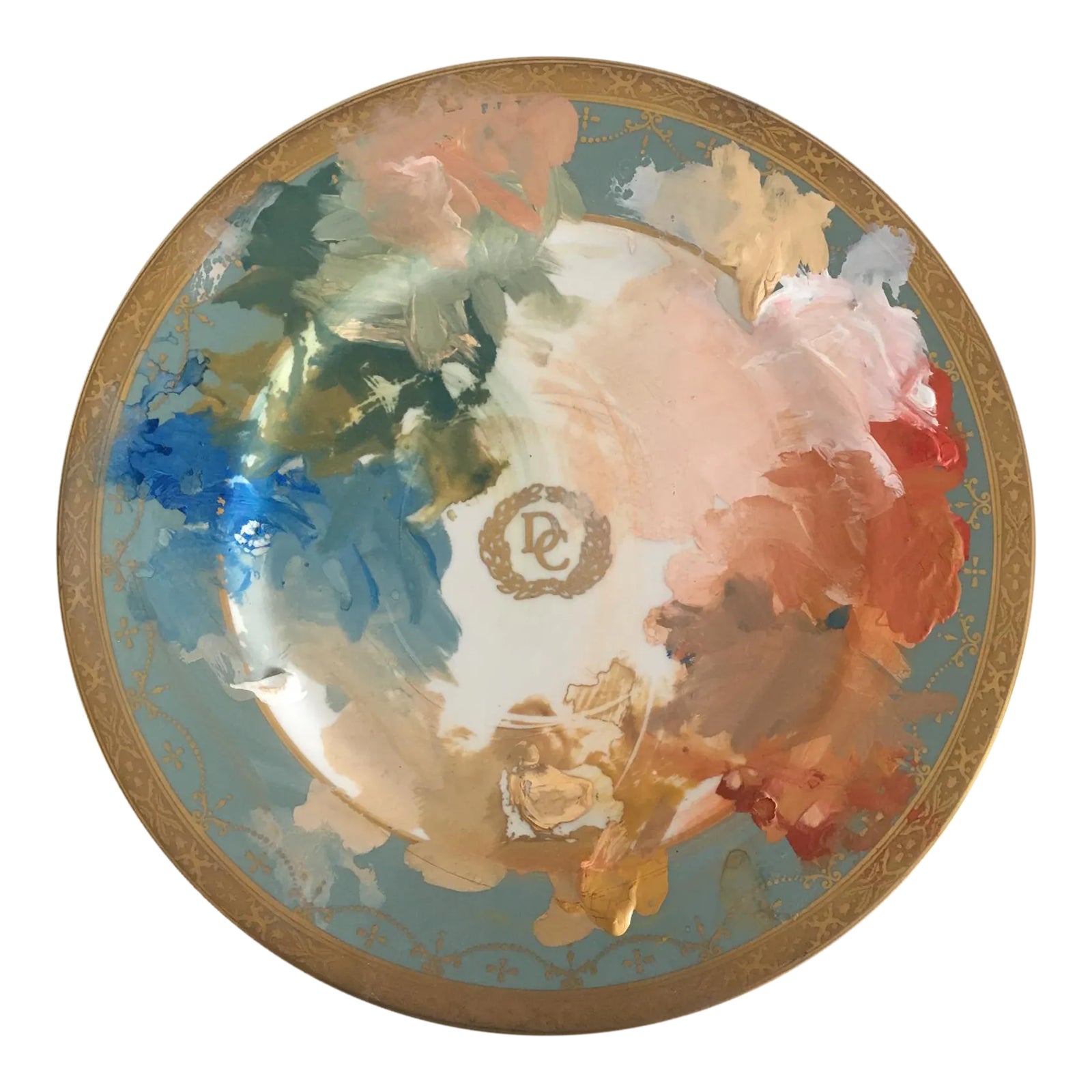 Artist Palate Plate by the Sterling China Co Chairish