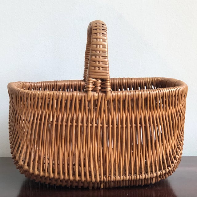 Mid20th Century Garden Trug Basket Chairish