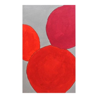 Small Contemporary Fauvist Cactus Painting For Sale