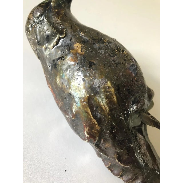 Ceramic & Wire Bird, 1970s For Sale - Image 6 of 12