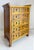 Late 20th Century Vintage Chinese Apothecary Cabinet, Painted Calligraphy, 10 Drawers For Sale - Image 5 of 7
