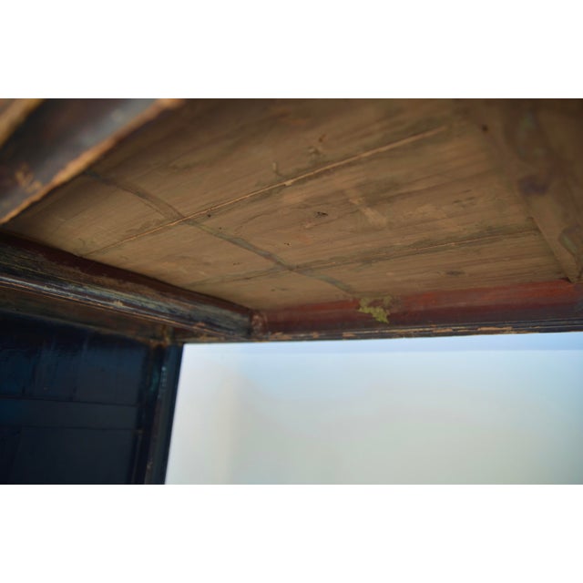 Antique Chinese Lacquer Wood Console Table For Sale - Image 12 of 12