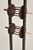 Antique American Primitive Mahogany Handmade Wool Winder Spool Thread Stand For Sale In Philadelphia - Image 6 of 10