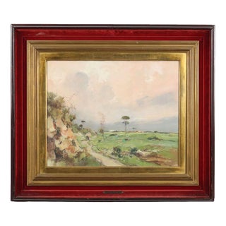 Giuseppe Casciaro, Landscape, Mixed Media For Sale