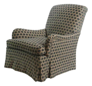 Jonas Ny Upholsterer Cambridge Skirted Lounge Chair