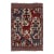 2010s Rug & Kilim’s Persian Barjasta Style Rug in Beige With Red & Blue Deer Pictorial For Sale