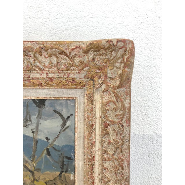 Paul Mathey, Geneva Countryside, 1925, Oil on Canvas, Framed For Sale - Image 8 of 13