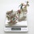 Large Vintage Italian Handmade Silver Carretto Siciliano Carriage with Enameled Parts, Sicily, 1980s For Sale - Image 10 of 13