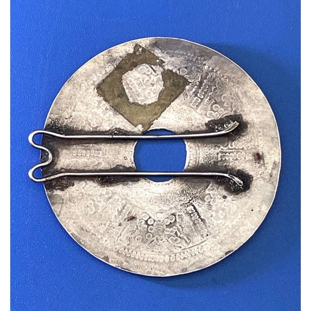 Antique Hmong Hill Tribe Akha Ceremonial Buckle. For Sale - Image 4 of 7