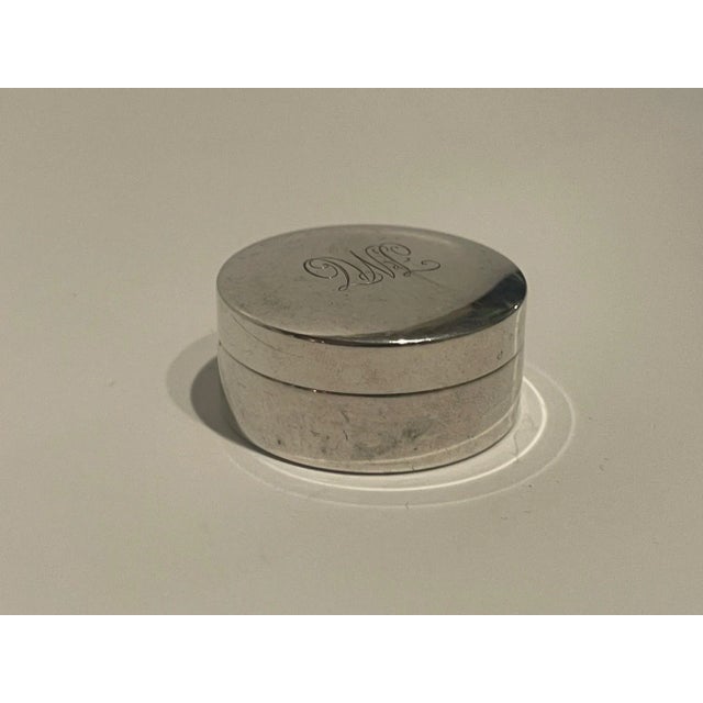 Early 20th Century Vintage FIRENZE , G. Ciardetti Artist signed, 800 Silver Pill Box For Sale - Image 5 of 6