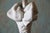Vintage Sculptural Trompe l'Oeil Plaster "Drape" Floor Lamp After John Dickinson For Sale - Image 10 of 16