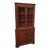 Mahogany Corner Display China Cabinet Cupboard For Sale