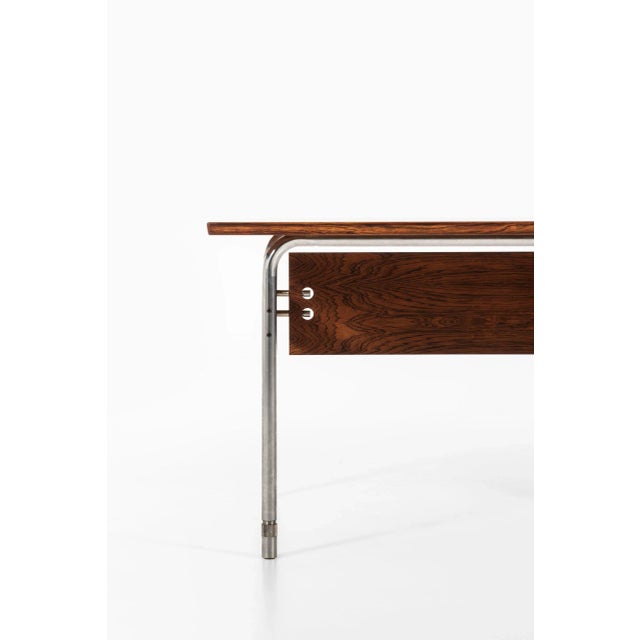 Danish Rosewood Desk by Arne Vodder for Sibast, 1960s For Sale - Image 6 of 13