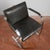 Black Vintage Chair in Polished Stainless Steel with Leather by Mies Van Der Rohe, 1960s For Sale - Image 8 of 18