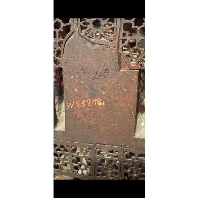 Antique Chinese Carved and Gilded Wood Panel, Often Referred to as Chaozhou Woodcarving For Sale - Image 10 of 12