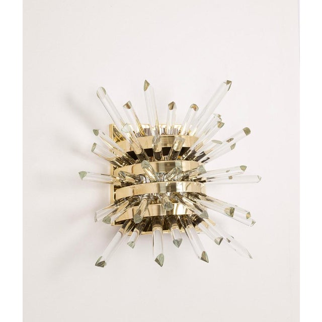 Miracle Wall Sconces in Crystal Glass from Bakalowits & Söhne, Austria, 1960s, Set of 2 For Sale - Image 4 of 10