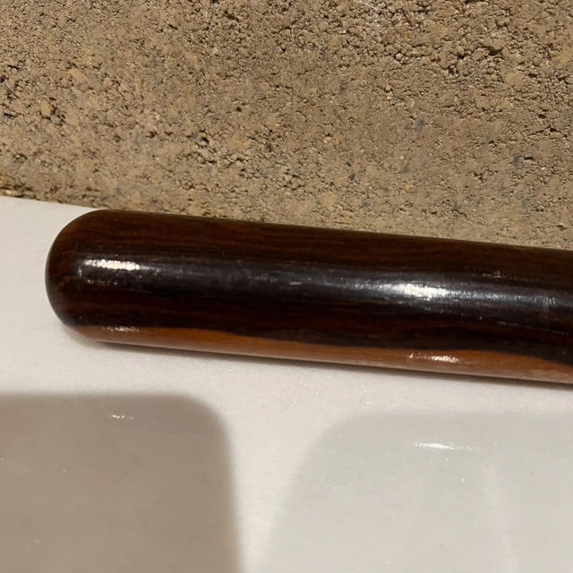 1950s Two-Toned Wood Long Handled Bottle Opener For Sale - Image 4 of 8