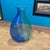 Blue Mid-Century Two-Tone Murano Glass Flask in Green and Blue by Archimede for Seguso, 1950 For Sale - Image 8 of 10