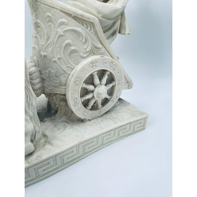 Beige Italian Alabaster Sculpture from A. Santini, 1970s For Sale - Image 8 of 13