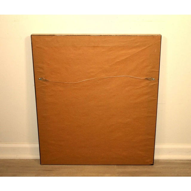 Art Nouveau J Renwick Signed Acrylic Painting on Canvas Art Nouveau Female Figure Framed For Sale - Image 3 of 12