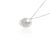 Not Yet Made - Made To Order Natural Diamond Round Disc Modern Pendant Necklace for Women in 14k Gold- A Pair For Sale - Image 5 of 10
