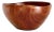 Mid 20th Century Extra Large Hand Turned Teak Wood Bowl For Sale