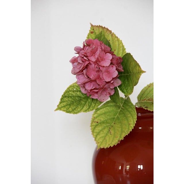 Corniola Vase in Murano Glass by Ercole Barovier for Barovier and Toso, 1960s For Sale - Image 4 of 10