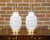 Asian 1920s White Porcelain Asian Vases with Geometric Décor Made into Table Lamps - a Pair For Sale - Image 3 of 9
