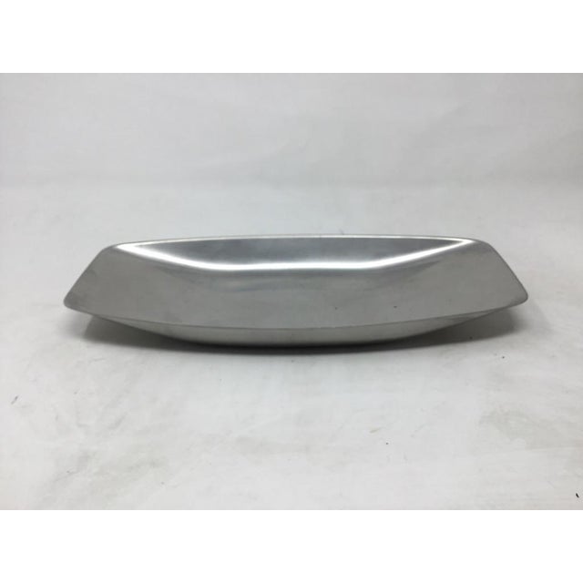 1960s 1960s Mid-Century Modern WMF Cromargan Stainless Steel Oblong Serving Dish For Sale - Image 5 of 8
