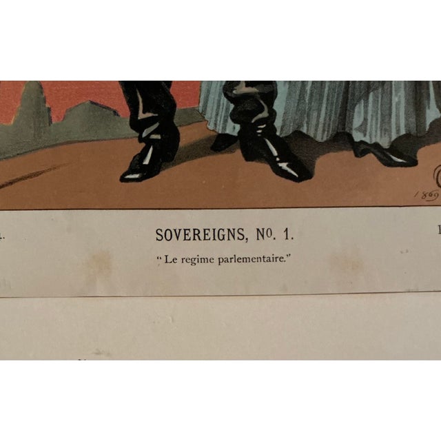 Antiquarian Print - Napoleon III - 1869 For Sale - Image 4 of 7