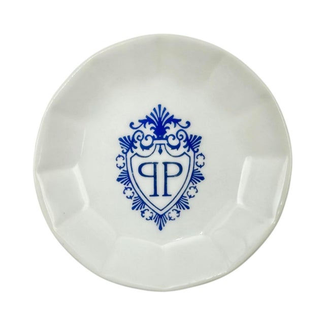 Vintage the Plaza Hotel Nyc Porcelain Ashtray Catchall Dish New York For Sale In Washington DC - Image 6 of 7