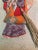 Asian Style Vintage Asian Cloth “Paper Doll” Framed Figure of Elderly Lady For Sale - Image 4 of 9