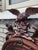 1940s American Federal Eagle Hand Carved Mahogany Wall Mirror Large For Sale - Image 13 of 15