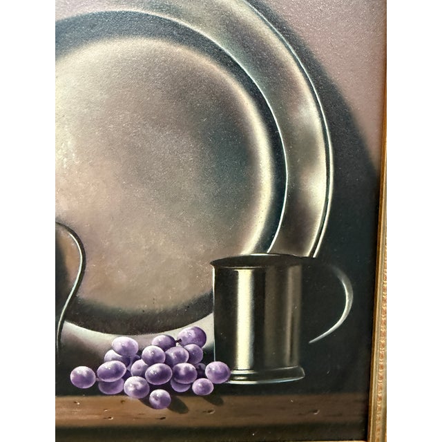 Wood John Rand Taylor Pewter Tableware Still-Life Original Print, Signed For Sale - Image 7 of 12
