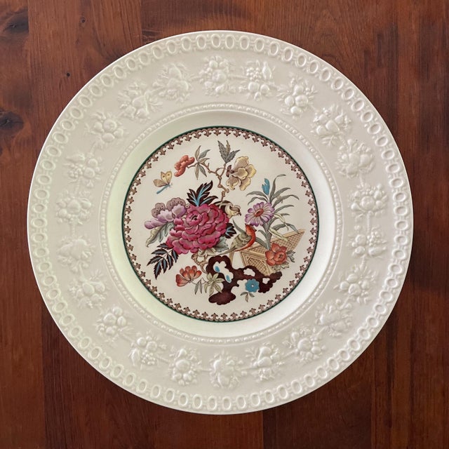 Art Nouveau Early 20th Century Floral Curated Decorative Plates- Set of 10 For Sale - Image 3 of 12