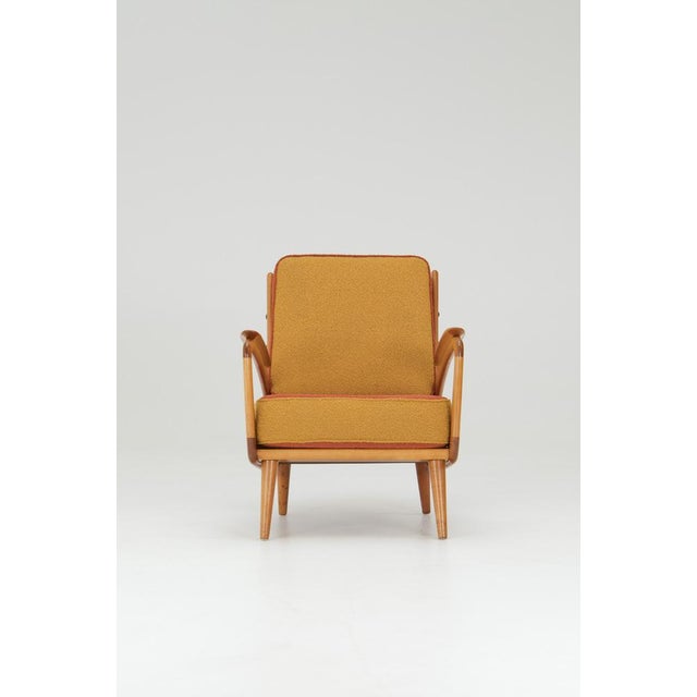 Armchairs by B. Spuijs for De Ster Gelderland, 1950s, Set of 2 For Sale - Image 4 of 18