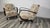Textile Vintage Armchairs from Jindrich Halabala, 1940s, Set of 2 For Sale - Image 7 of 11