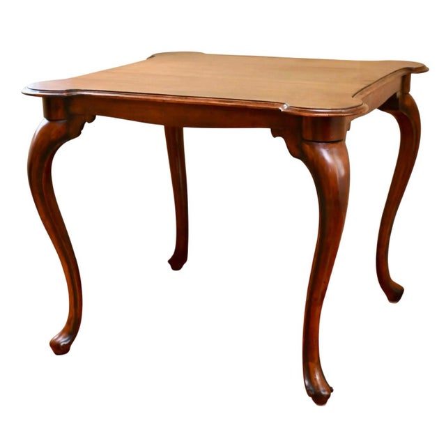 French 19th Century Wooden Game Table, Made in Italy For Sale - Image 3 of 12