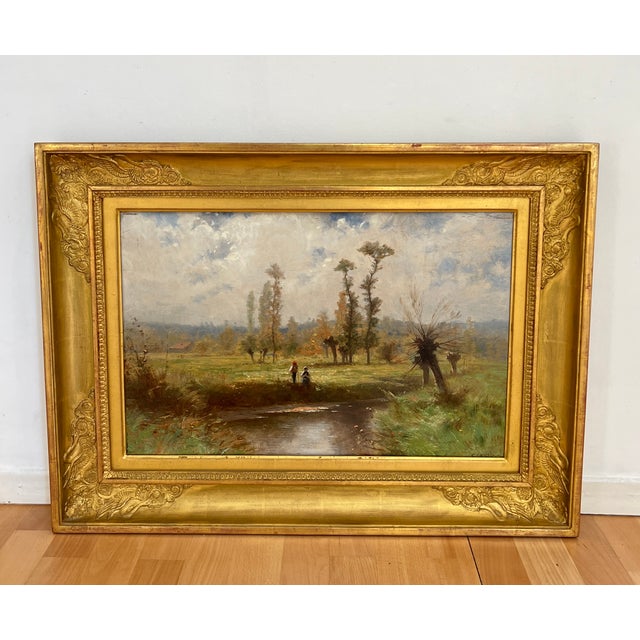 Gustave Eugène Castan, born in 1823 in Geneva and died in 1892 in Crozant, is a Swiss landscape painter, engraver and...