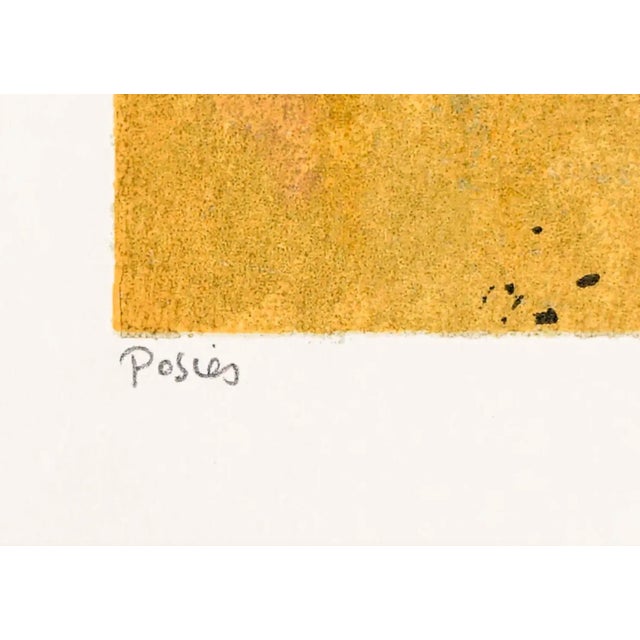 1959 "Posies" MCM color screenprint by Frank Kleinholz (1901-1987). Pencil signed, titled and numbered 29 of 125. This...