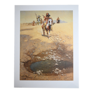 Frank McCarthy "Comanche War Trail" Signed Limited Edition Lithograph - Comanche Warrior History