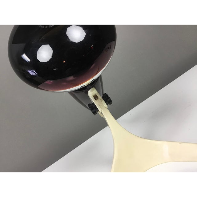 Mid-Century Modern Space Age Theratherm Table Lamp from Osram, 1950s For Sale - Image 3 of 11