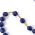 Metal Lapis Lazuli Beaded Long Necklace For Sale - Image 7 of 8