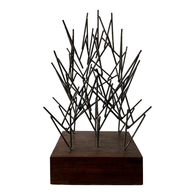 1970s Glen Davis Welded Metal Sculpture For Sale