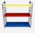 The Tomado wall shelf boasts a particularly striking graphic design and a color palette that gives it a truly decorative...